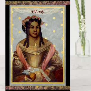 Victorian of Colour Foil Mom's Card from Partner