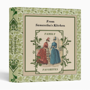 Victorian Old Fashioned Recipe Binder