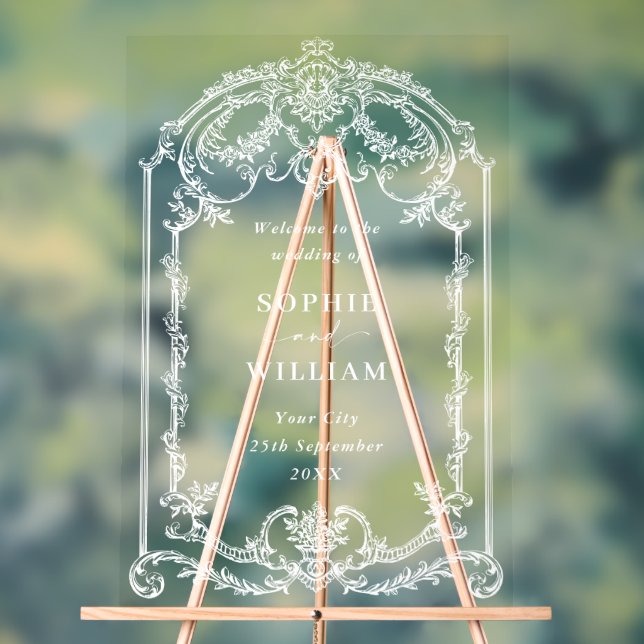 Victorian Ornate Grace Mariage BIENVENUE Mariage (Neutre)
