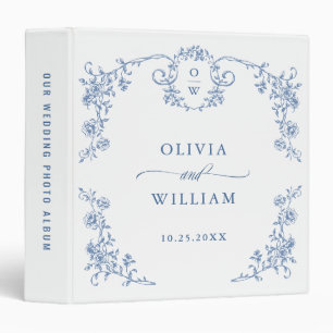 Victorian Ornate Grace Wedding photo album Binder