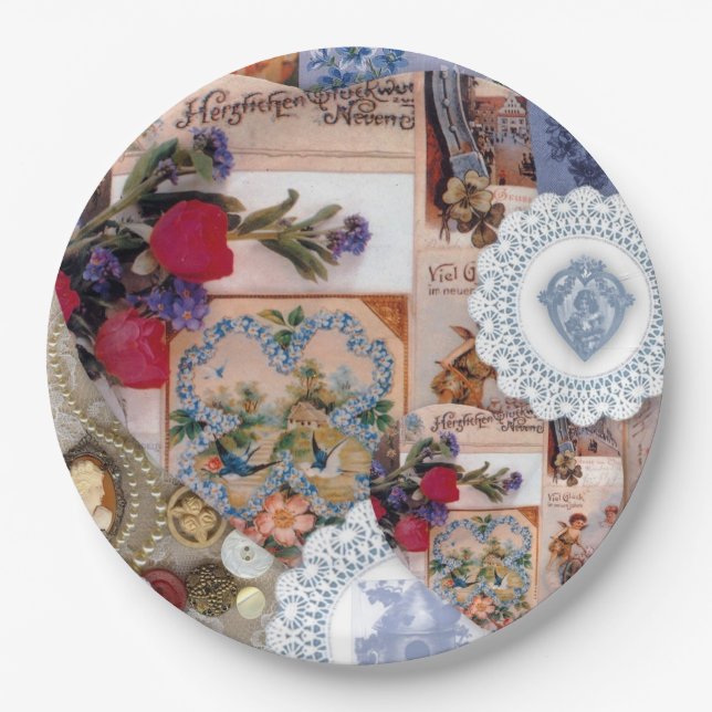 Victorian Paper Plate (Front)