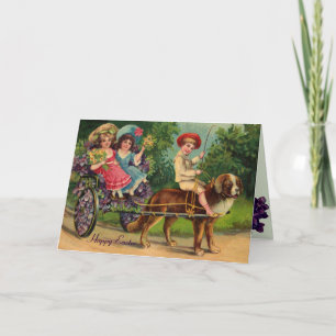 Victorian Parade Easter Card