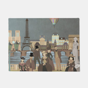 Victorian Paris Doormat