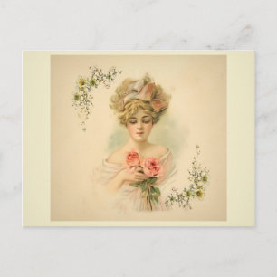 Victorian Parlour_Flora Postcard