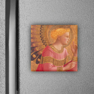 Victorian Pink Angel Magnet