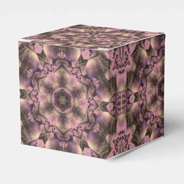 Victorian Pink Antique Favor Box (Front Side)