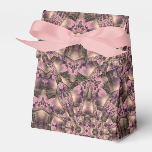 Victorian Pink Antique Favor Box (Front Side)