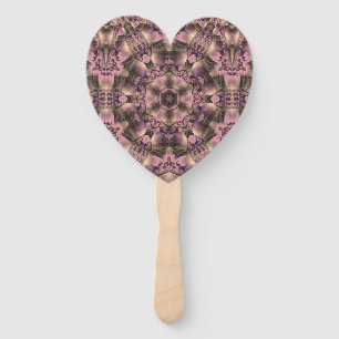 Victorian Pink Antique Hand Fan