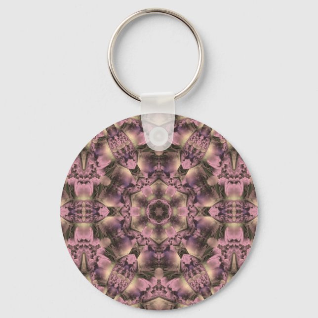Victorian Pink Antique Keychain (Front)