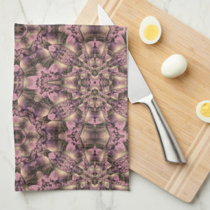 Victorian Pink Antique Kitchen Towel