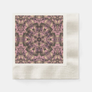Victorian Pink Antique Napkin