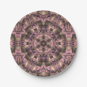 Victorian Pink Antique Paper Plate
