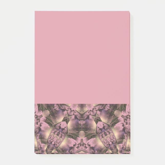 Victorian Pink Antique Post-it Notes (Front)