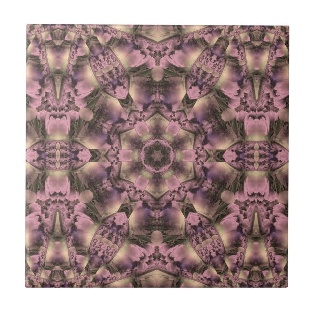 Victorian Pink Antique Tile (Front)