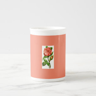 Victorian Pink English Rose China Mug
