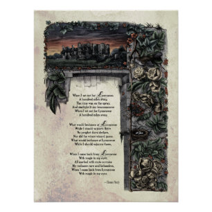 Victorian Poetry Glossy Perfect Poster - Hardy
