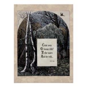 Victorian Poetry Glossy Perfect Poster - Yeats