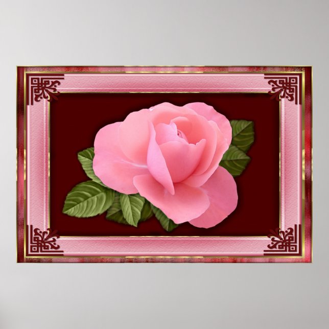 Victorian Rose Poster (Front)