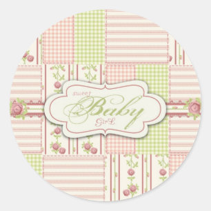 Victorian Rose Quilt Sticker 2