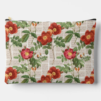Victorian Roses Heritage Illustrations Collection Accessory Pouch