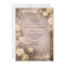 Victorian roses vintage anniversary invitations