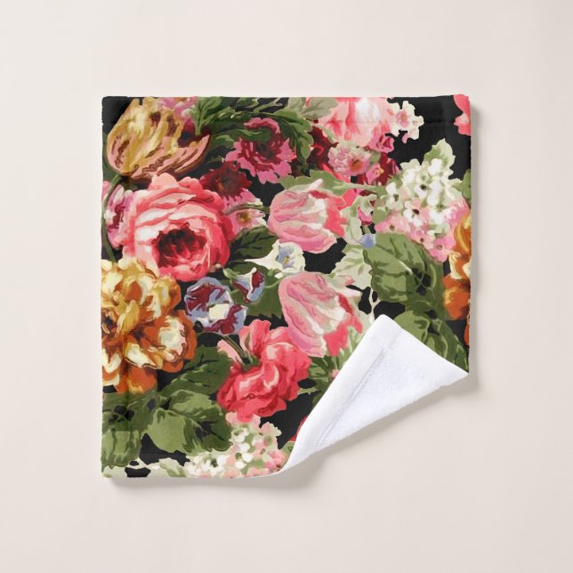 Victorian Roses Wash Cloth (Wash Cloth)