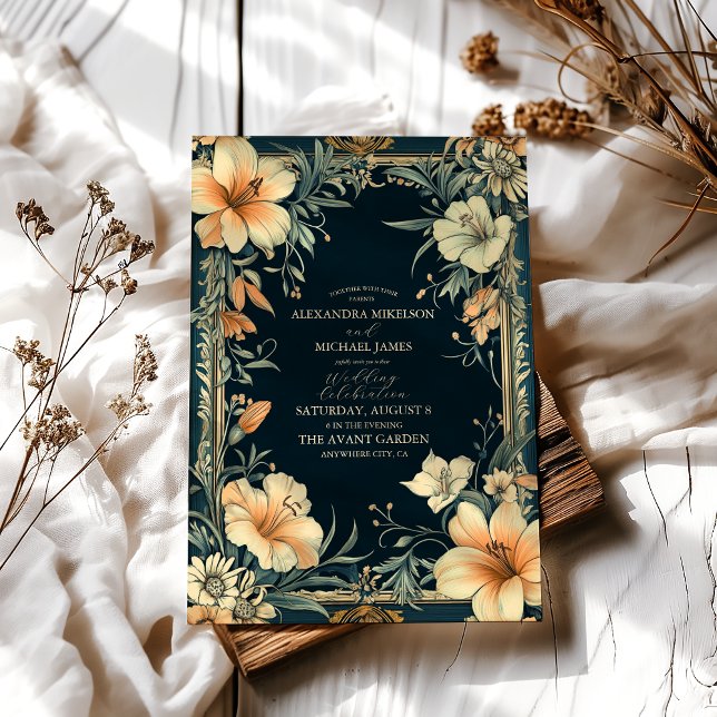 Victorian Royal Elegance Wedding  Invitation (Creator Uploaded)