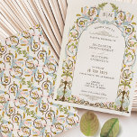 Victorian Royal Elegance Wedding Invitations<br><div class="desc">Step into a bygone era with our vintage royal Victorian wedding invitation. This design, echoing intertwined greenery and florals, is reminiscent of the grandeur and romance of the Victorian Epoque. Victorian-themed weddings celebrate more than just a date; they embrace an age where every detail was a work of art and...</div>