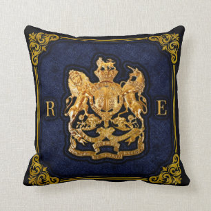 Victorian Royal Engineers Throw Pillow