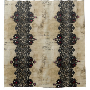 Victorian Ruby Lace Gothic Pattern (6)