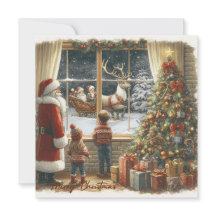 Victorian Rustic Christmas Card