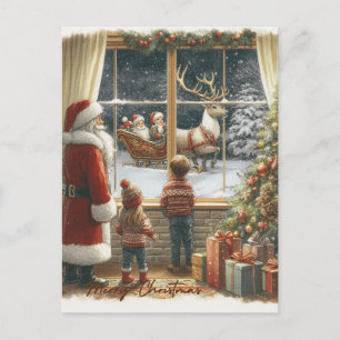 Victorian Rustic Christmas Card