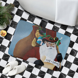 Victorian Santa Claus Bath Mat