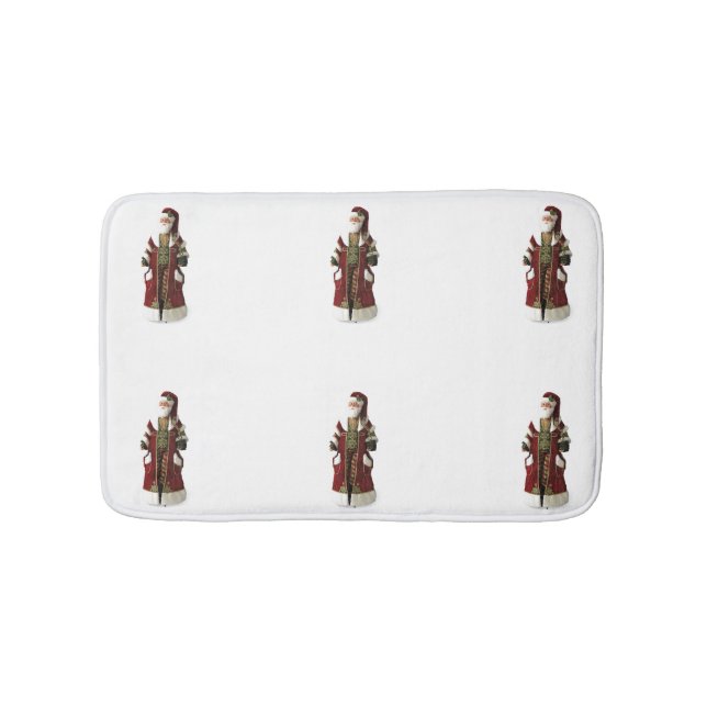 ***VICTORIAN SANTA CLAUS*** BATH MAT (Front)