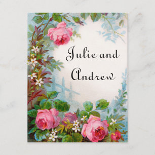 Victorian Save the Date Cards