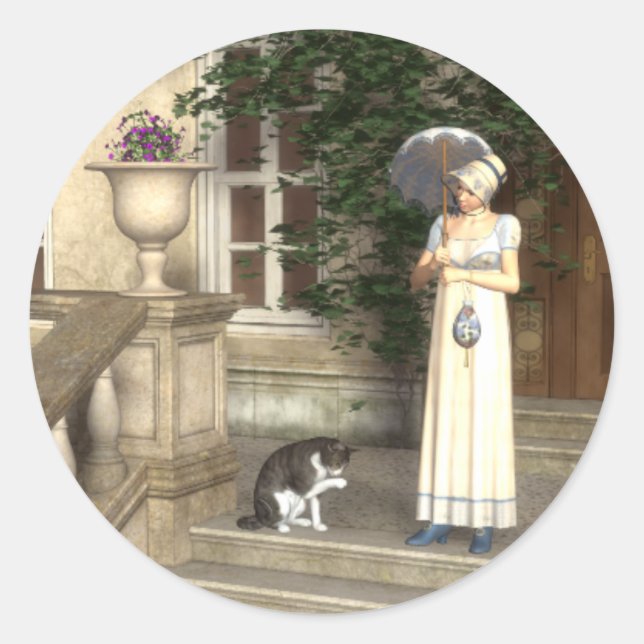 Victorian Sensibility Sticker (Front)