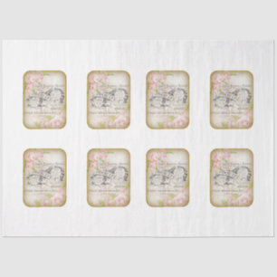 Victorian  Shabby Chic Series Design 16 Tissue Paper