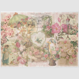 Victorian Shabby Chic Series Design 1 Tissue Paper