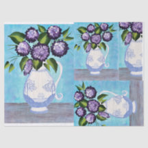 Victorian Shabby Chic Tissue Paper for DIY