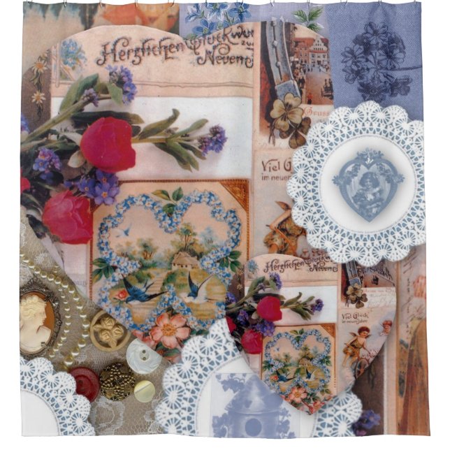 Victorian Shower Curtain (Front)