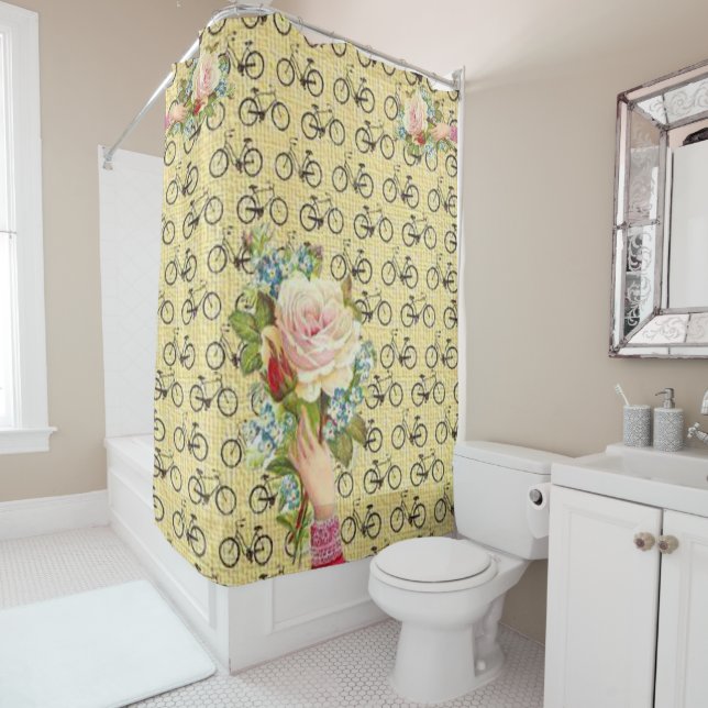 Victorian Shower Curtain (In Situ)