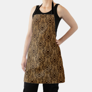 Victorian Skulls Apron