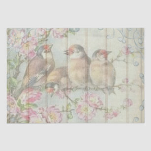 Victorian Songbirds Tissue Paper