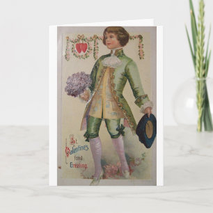 Victorian St. Valentine's Day Greeting Card