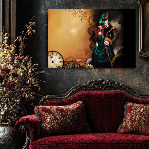 Victorian Steampunk Ball Poster