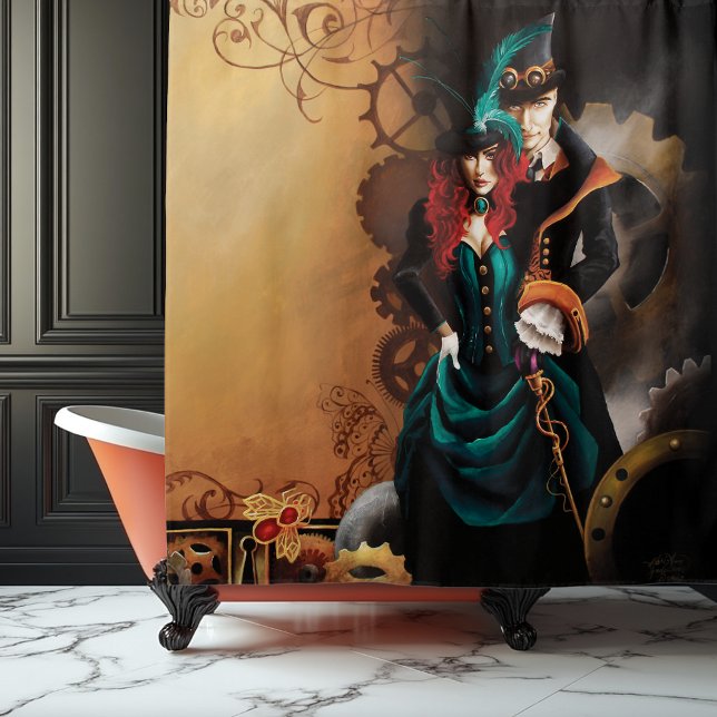 Victorian Steampunk Couple Elegance Romance (Creator Uploaded)
