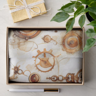Victorian Steampunk Tissue Paper