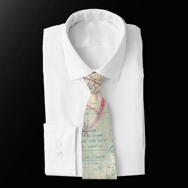 Victorian Steampunk | Watercolor Grunge Pastel Tie (Creator Uploaded)