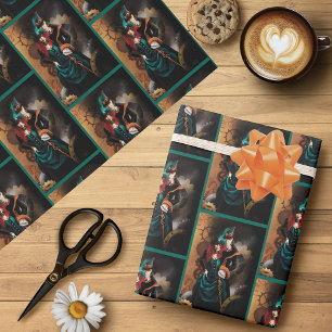 Victorian Steampunk Wedding Wrapping Paper