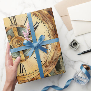 Victorian Steampunk Wrapping Paper